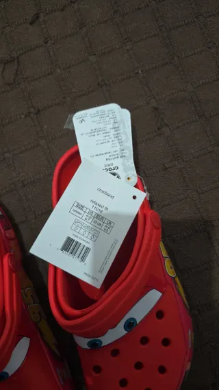 Crocs Rojas T37-38 Cars