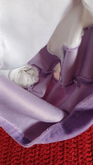 Marionetta Mucca Viola Peluche