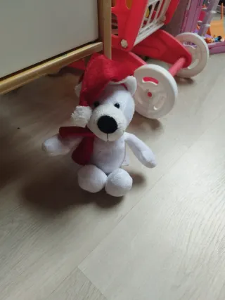 Peluche Papá Noel y Oso Navidad