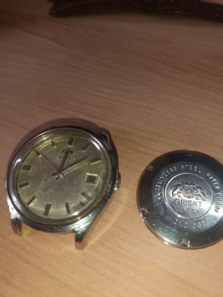 Reloj Orient Vintage Marrón Averiado mecanico