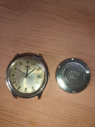 Reloj Orient Vintage Marrón Averiado mecanico