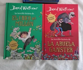 2 libros de David Walliams