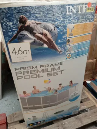 Piscina Intex Prisma Frame Redonda 457x107cm