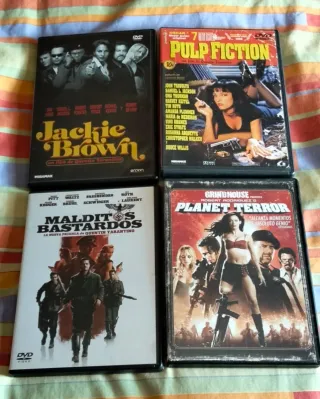 4 DVDs Quentin Tarantino