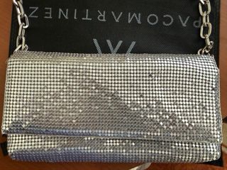 Bolso fiesta Paco Martinez plata sin estrenar