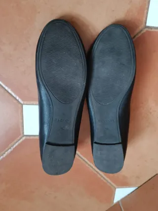 Francesitas negras talla 40.