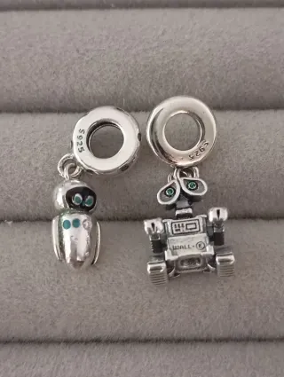 Wall-E y Eva plata nuevos