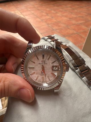 Seiko Mod Plata/Blanco