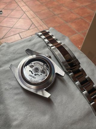 Seiko Mod Plata/Blanco