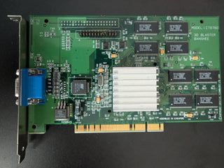 Creative Voodoo Banshee PCI 16MB CT6760 - Testada de Segunda mano