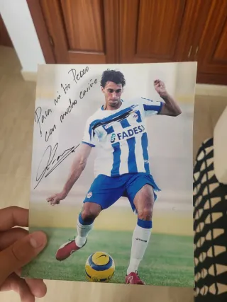 Foto Arbeloa Firmada Original