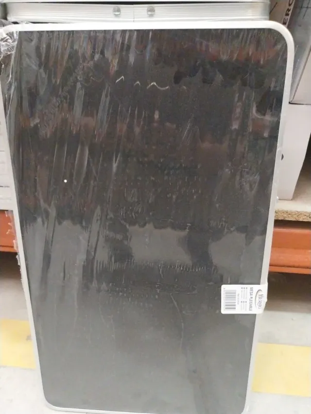 Mesa plegable aluminio 35x50