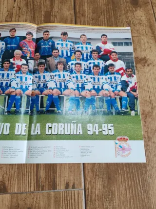 Póster R.C. Deportivo de la Coruña 94-95