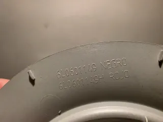 Tapacubos Seat Ibiza 6L (2 unidades) sin estrenar