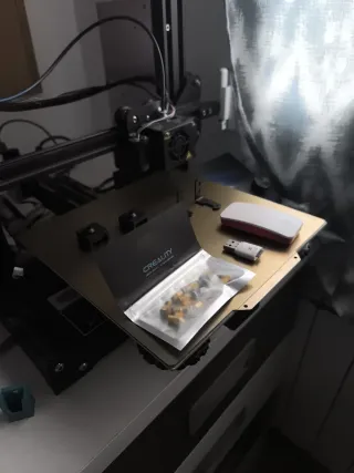 Impresora 3D Ender 3 Pro modeada con Autonivelado