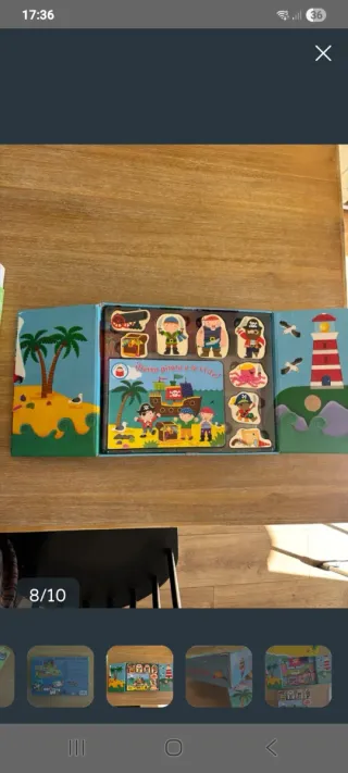 Juego Mi Barco Pirata + Cuento