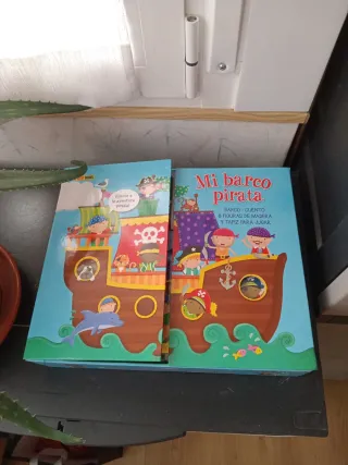 Juego Mi Barco Pirata + Cuento