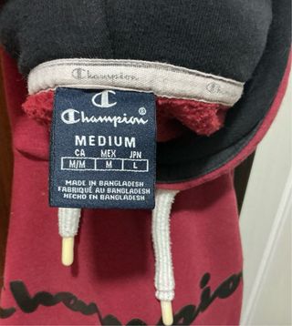 Sudadera Champion Roja