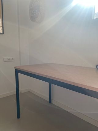 Mesa Comedor/Cocina Ikea Madera y Metal