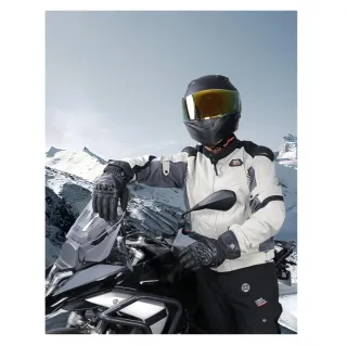 KEMIMOTO Guantes Moto Invierno Negros