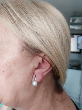 Pendientes Tous Perlas Plata