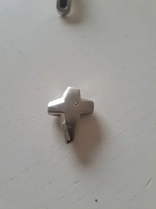 Colgante Plata y Carbono