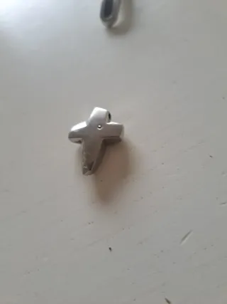 Colgante Plata y Carbono