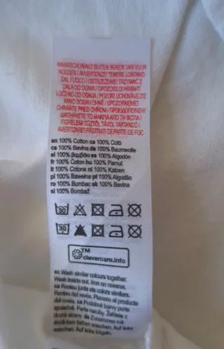 Camisa blanca niño, dePrimark.Talla 116 cm