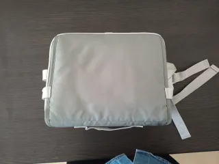 Trona portátil infantil gris