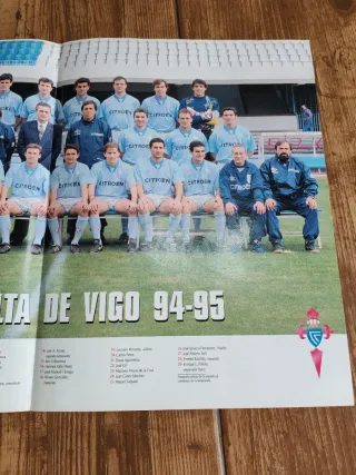 Póster R.C. Celta de Vigo 94-95