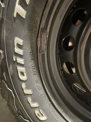 Ruedas Toyota con BFGoodrich All-Terrain