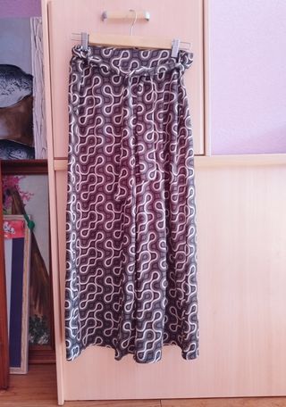 Pantalón fluido estampado