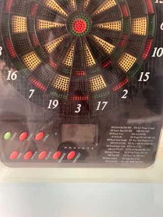 Diana Electrónica Juego Dardos LCD Sonido nueva.