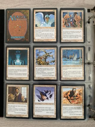 90 Cartas Magic TG El Vientoligero