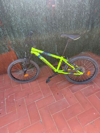 Bicicleta Rockrider verde