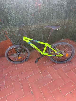 Bicicleta Rockrider verde