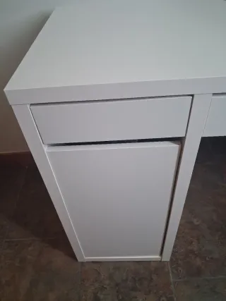 Escritorio MICKE IKEA Blanco 105x50 cm