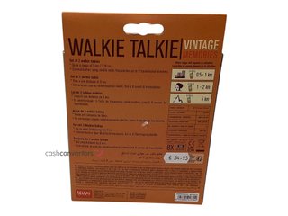 walkie talkie legami vintage memories