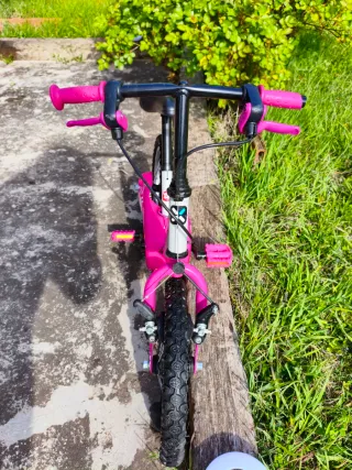 Bicicleta Infantil B-Twin Rosa