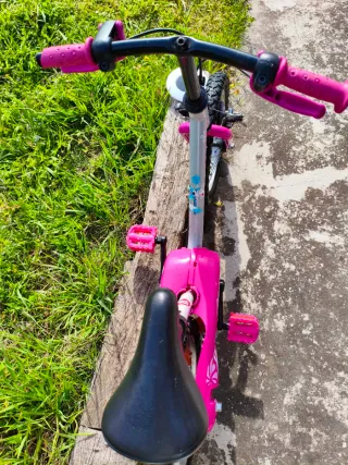 Bicicleta Infantil B-Twin Rosa