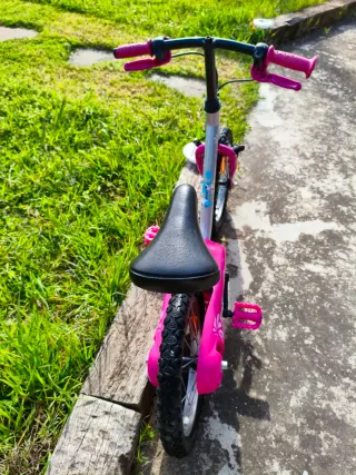 Bicicleta Infantil B-Twin Rosa