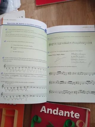 Libros Lenguaje Musical Andante