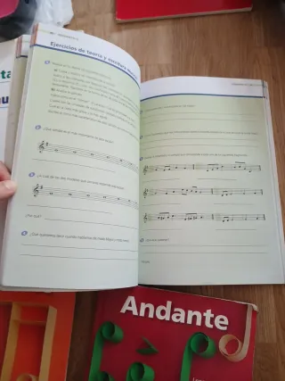 Libros Lenguaje Musical Andante