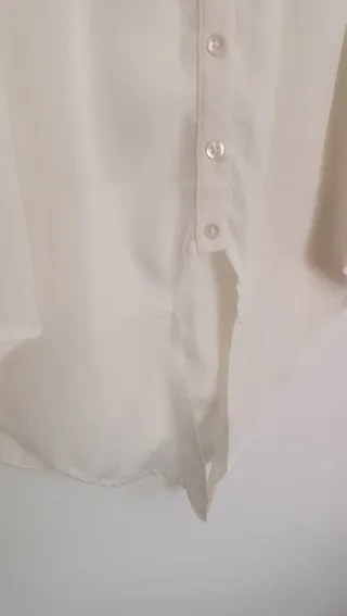 Blusa SUITEBLANCO encaje blanco Talla S