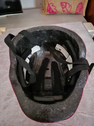 Casco de bicicleta infantil rosa