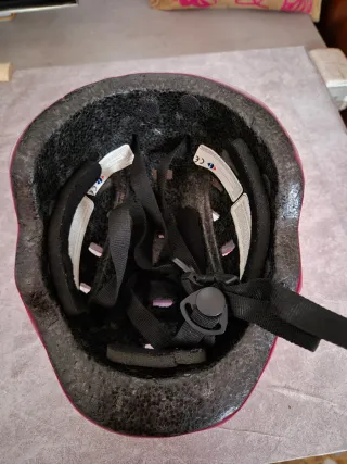 Casco de bicicleta infantil rosa