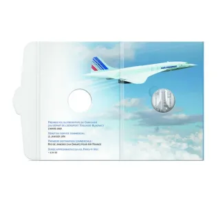 Francia 2026 moneda plata 10€ Concorde