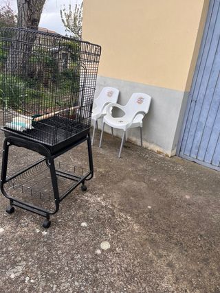 Jaula Amplia para Pajaros/Loros