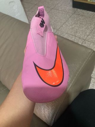 Botas Fútbol Nike Mercurial Rosas Talla 38