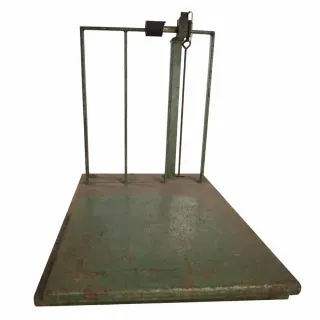 Báscula industrial de hierro